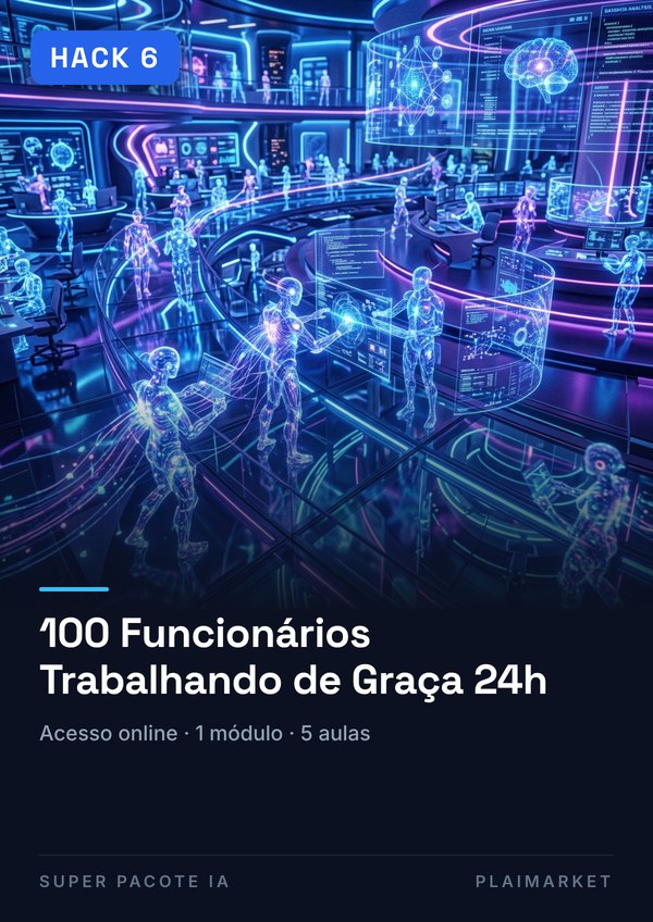 HACK: 100 Funcionários Trabalhando de Graça 24h