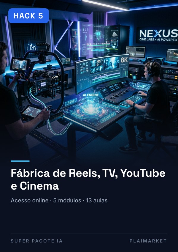 HACK: Fábrica de Reels, TV, YouTube y Cine