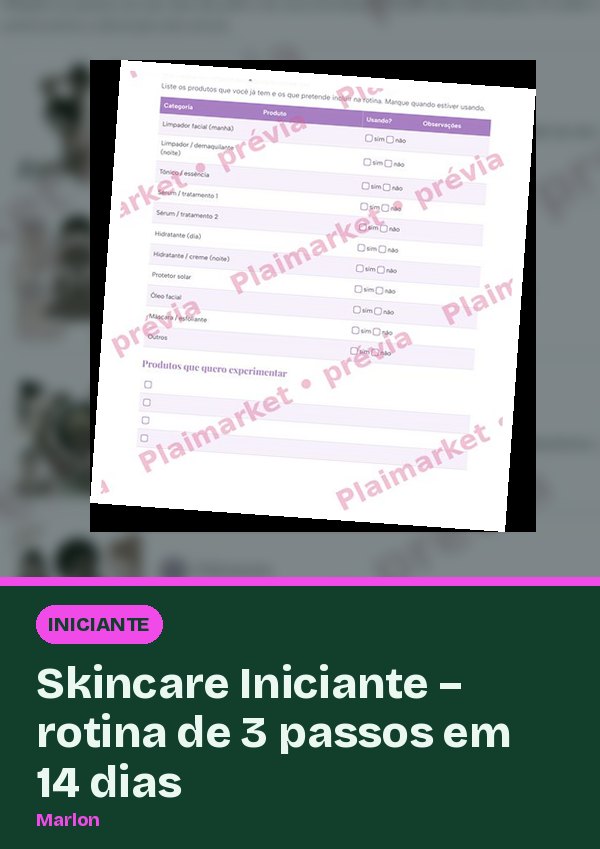 Beginner Skincare – A 3-Step Routine in 14 Days