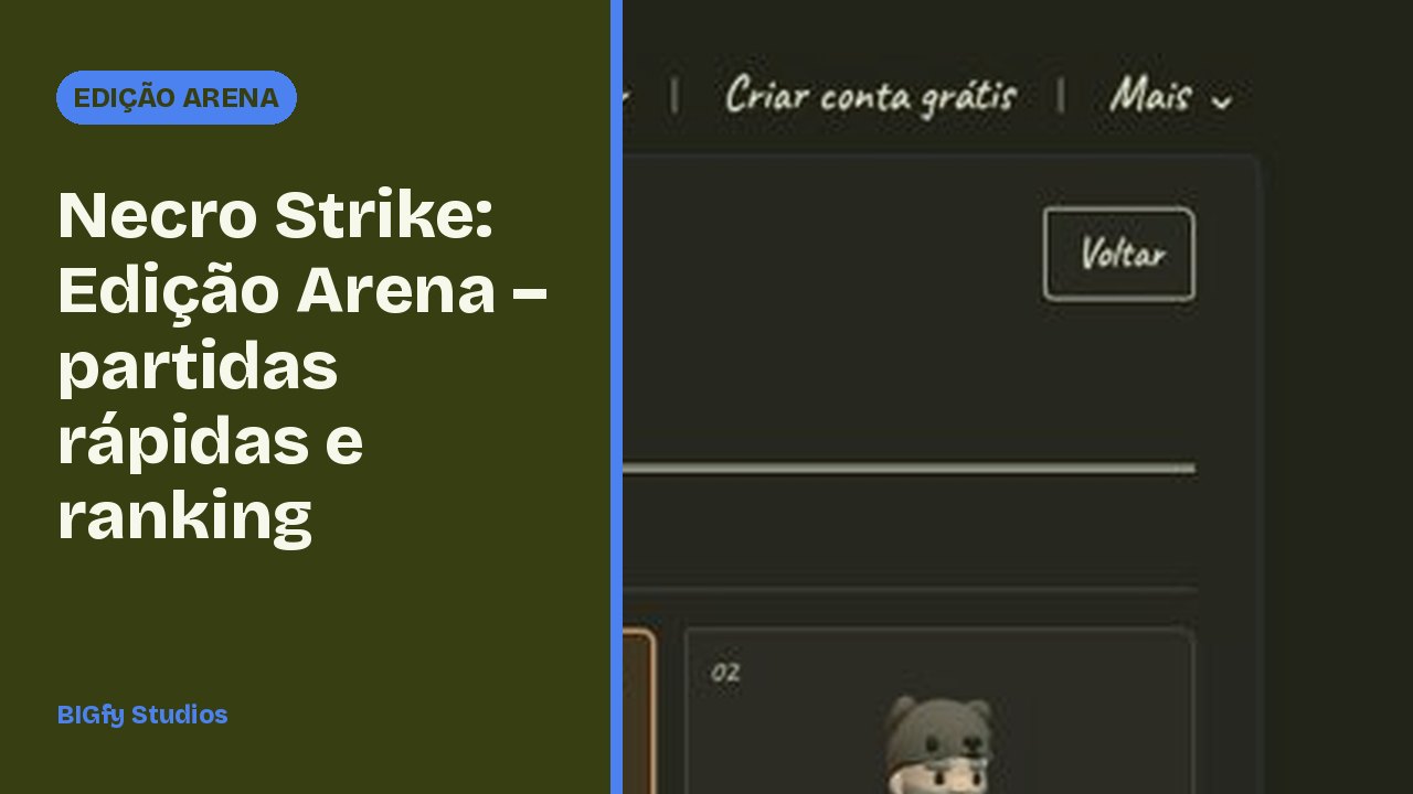 Necro Strike: Edición Arena – partidas rápidas y ranking