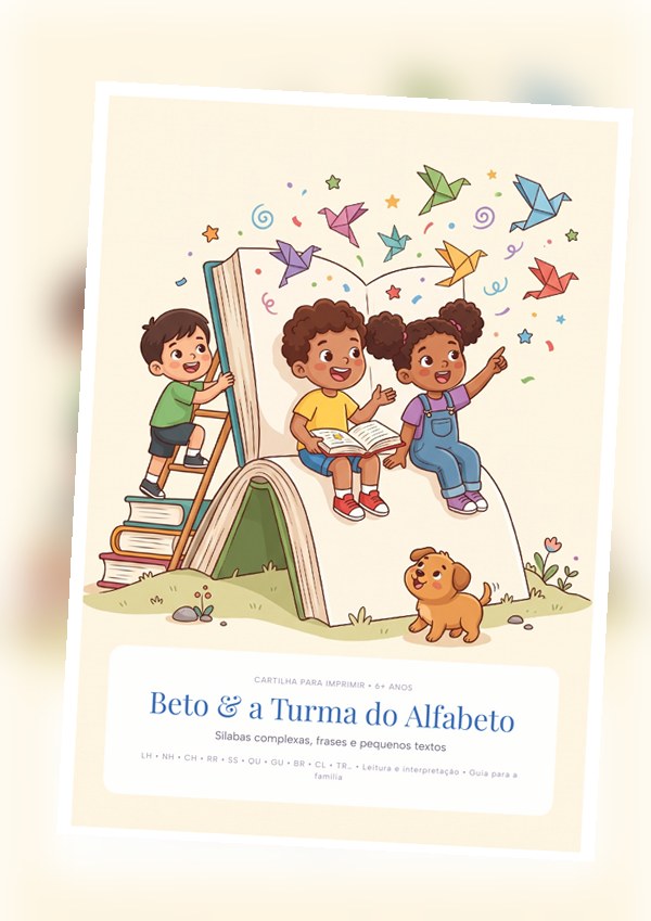 Beto & the Alphabet Gang – Complex syllables and reading (Ages 6+)