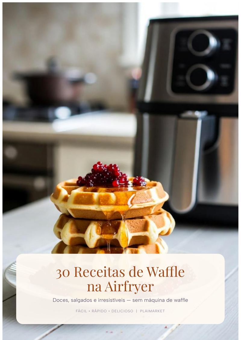 30 Recetas de Waffle en Airfryer